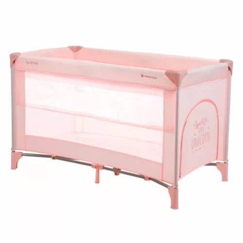 Kikkaboo utazóágy 2 szintes So Gifted pink