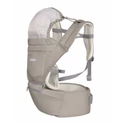   Kikkaboo kenguru 3in1 csípőüléses 5 hónapos kortól Chloe mesh bézs