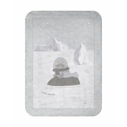 Kikkaboo takaró polár 110x140cm  fóka