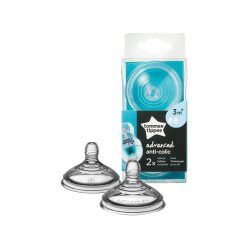   Tommee Tippee cumisüveg cumi Advanced anti colic 2 db közepes folyású