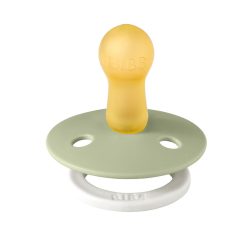   BIBS játszócumi - Colour natúr kaucsuk éjszakai 6-18 hó zsálya 1 db tasakban