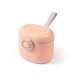 BabyOno tápszertartó doboz hordozható, kanállal rózsaszín 1544