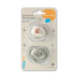   BabyOno játszócumi szimmetrikus szilikon dupla  So Cute 6-18 hó 1669/02