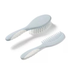 BabyOno fésű-kefe puha sörtékkel kék 570/05