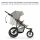 Kinderkraft babakocsi minden terepre Helsi 2 szürke