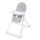 Kinderkraft etetőszék Binci világosszürke