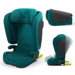  Kinderkraft gyerekülés Unity 2 i-Size Isofix 100-150cm zöld