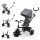 Kinderkraft tricikli Aston 2 Plus grey