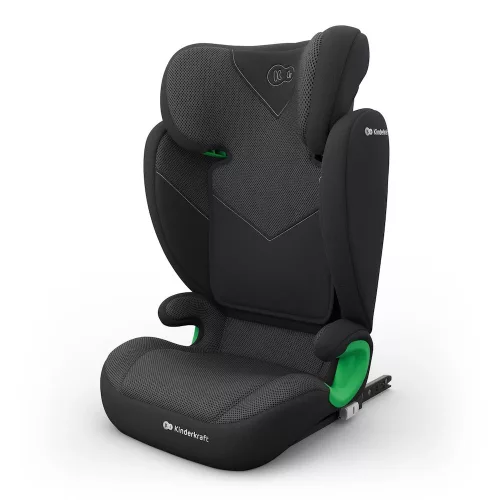 Kinderkraft gyerekülés Junior Fix 2 PLUS i-Size Isofix 100-150cm fekete