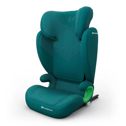 Kinderkraft gyerekülés Junior Fix 2 PLUS i-Size Isofix 100-150cm zöld