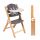 Kidnort etetőszék Drömmer unique natúr sötétbarna