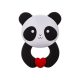 Akuku rágóka szilikon Panda