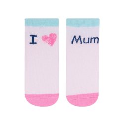 Scorpio Zokni pamut lány SK-31 20/22 I Love Mum