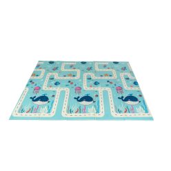 Szivacs játszószőnyeg 180x200cm Animals