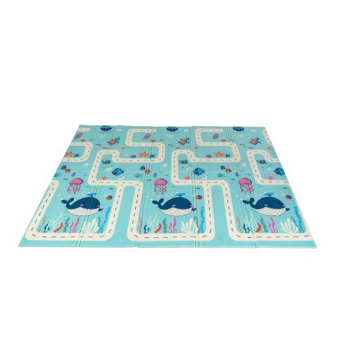 Szivacs játszószőnyeg 180x200cm Animals