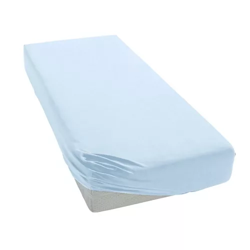 Stella lepedő strech pamut 40x90cm kék