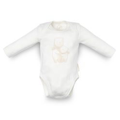   Kenguru Gold hosszú ujjú kombidressz Béka ecrü maci 56-62