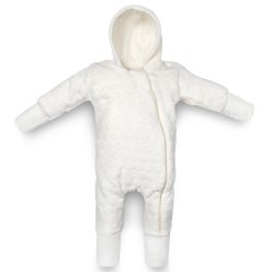 Kenguru Gold overál bélelt Popcorn ecrü 3-6hó 2 Tog