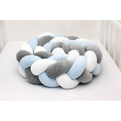   Scamp rácsvédő fonott 210cm Fehér-Szürke-Babakék RFT006 210CM