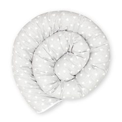  Scamp rácsvédő hengerpárna 210cm Little Heart White Grey BRVE011 210CM