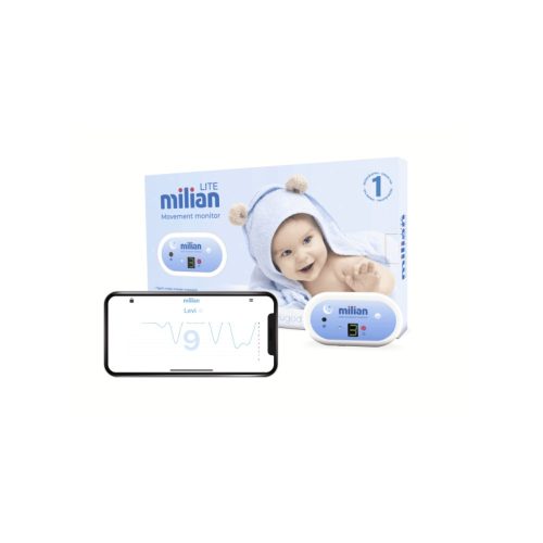 Milian légzésfigyelő Lite Bluetooth 1db érzékelőlappal