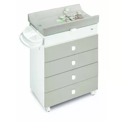 CAM fürdetőszekrény Asia bianca-tortora C917006-C261