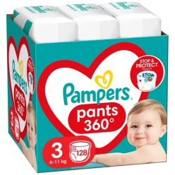 Pampers Pants 3 Megabox bugyipelenka 6-11kg 128db