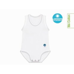 J Bimbi kombidressz 0-36 hó biopamut Summer fehér 10676