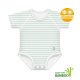 J Bimbi kombidressz 0-36 hó bambusz 4 Seasons csíkos aqua zöld 12044