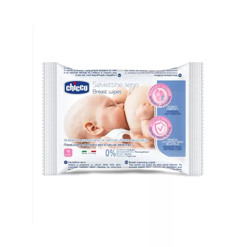 Chicco melltörlőkendő szoptatás előtt és után 16db