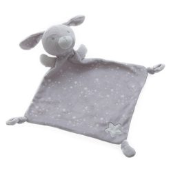   Gamberritos szundikendő plüss csillag-mintás nyuszi szürke 10717