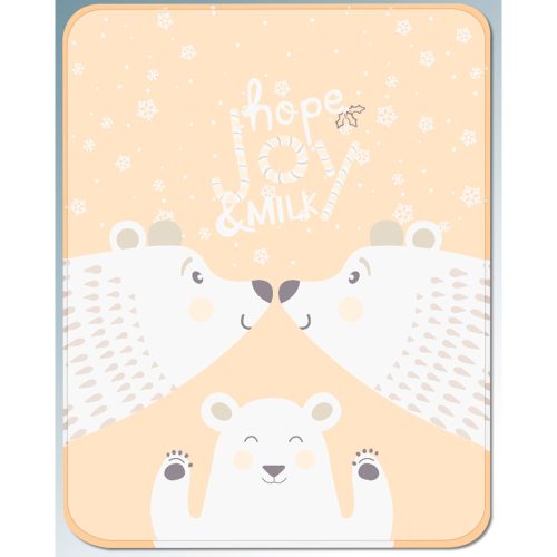 Gamberritos takaró szuperpuha 110x140cm bézs 10874