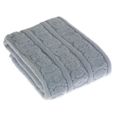 Gamberritos takaró wellsoft macis 80x110cm kék 10973