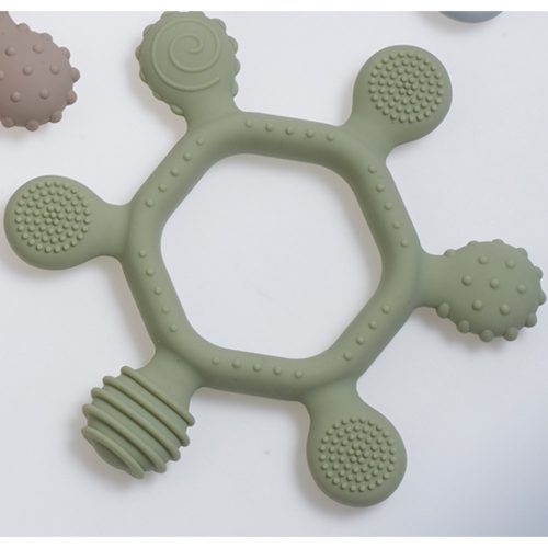 Gamberritos rágóka szilikon zöld 11021