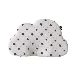   Zopa párna babáknak - laposfejűség elleni memóriahabos ergonomikus Felhő alakú Mint stars