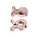Petite and Mars csipesz babakocsira 2db rózsaszín
