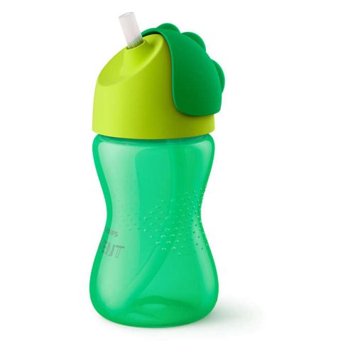 Philips AVENT itatópohár rugalmas szívószállal 300ml 12hó fiús