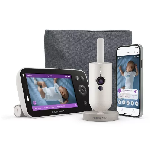 Philips AVENT prémium digitális bébiőr táskával