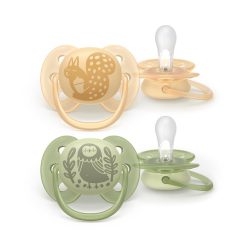   Philips AVENT játszócumi Ultrasoft mókus 6-18hó fiús 2db