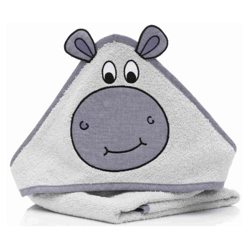 Fillikid fürdőlepedő 75x75cm víziló szürke 1033-04