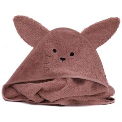 Fillikid fürdőlepedő 75x75cm nyuszi rózsaszín 1033-42