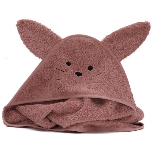 Fillikid fürdőlepedő 75x75cm nyuszi rózsaszín 1033-42