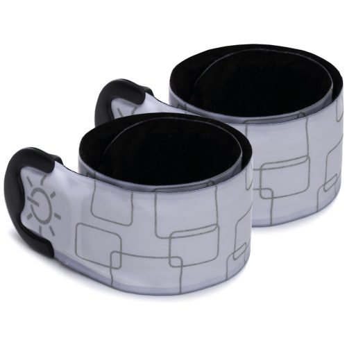 Fillikid csattanó szalag LED babakocsihoz fehér 599-05