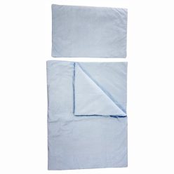   Soffi Baby ágynemű szett 2 részes 135x90 - 40x60cm apró csillag mintás kék