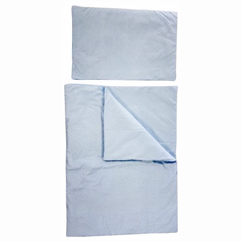 Soffi Baby ágynemű szett 2 részes 135x90 - 40x60cm apró csillag mintás kék