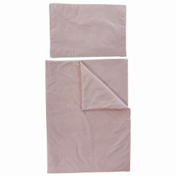   Soffi Baby ágynemű szett 2 részes 135x90 - 40x60cm apró csillag mintás rózsaszín