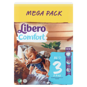 Libero Comfort 3 Mega Pack 5-9kg 86db