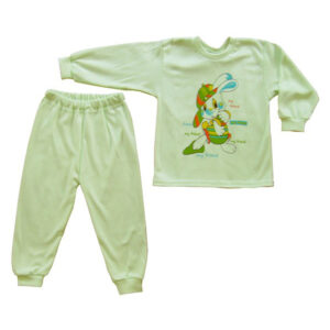Yo Gyermek pizsama pamut Cute zöld 110