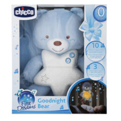 Chicco éjjeli fény zenélő Goodnight bear mackó kék