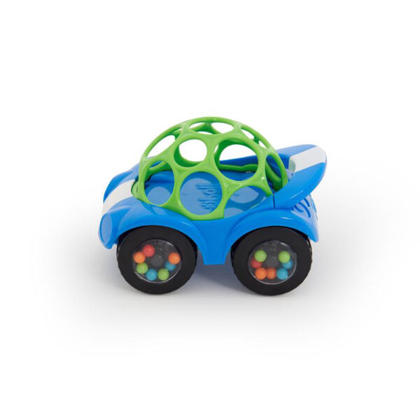 Bright Starts játék Oball Rattle and Roll autó kék/zöld